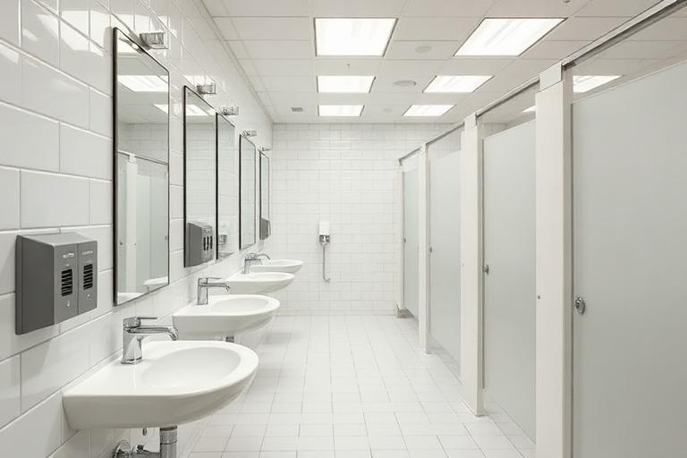 Restrooms Cleaning